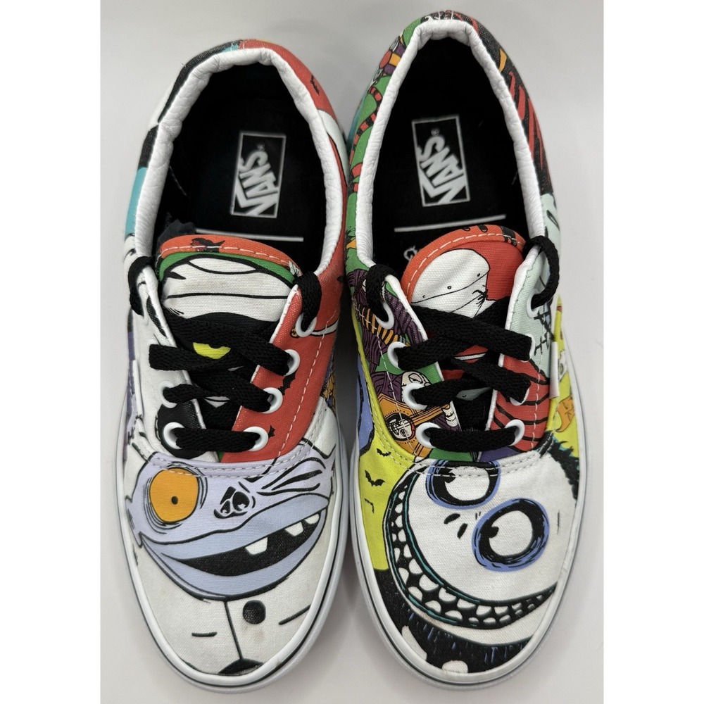 Vans X The Nightmare Before Christmas Disney Men's Sz 6 Women's 7.5 Colorful